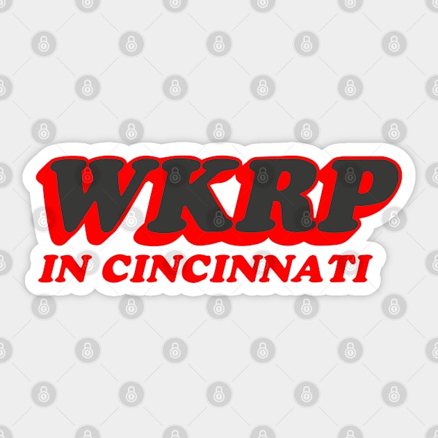 WKRP In Cincinnati Sticker by deadright